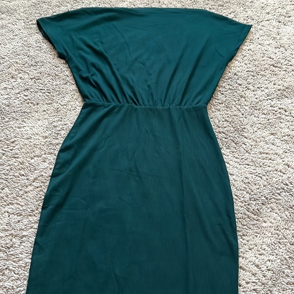 Emerald Dark Green Dress Small - Picture 2 of 7
